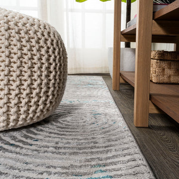 Timeworn Modern Abstract Area Rug